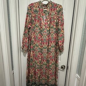 Natural Life Multicolor Floral maxi dress